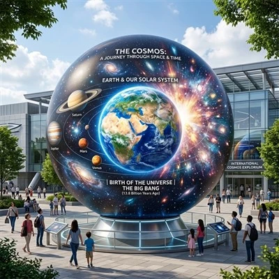 Led nga Iskrin nga Sphere